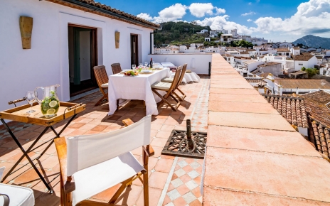 Fantásticas vistas del pueblo de Gaucín también